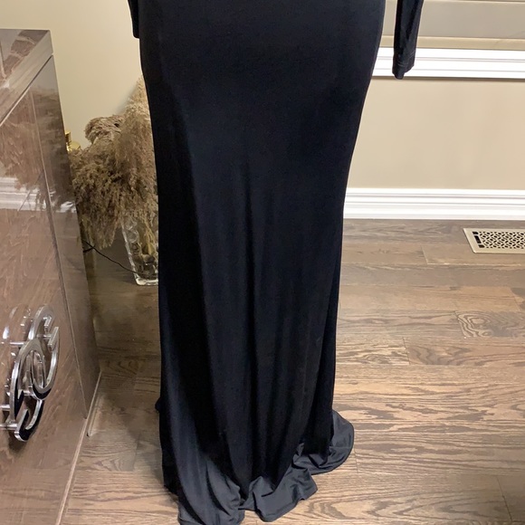 Nicole Bakti Rhinstone Gown Formal Dress - Picture 6 of 17